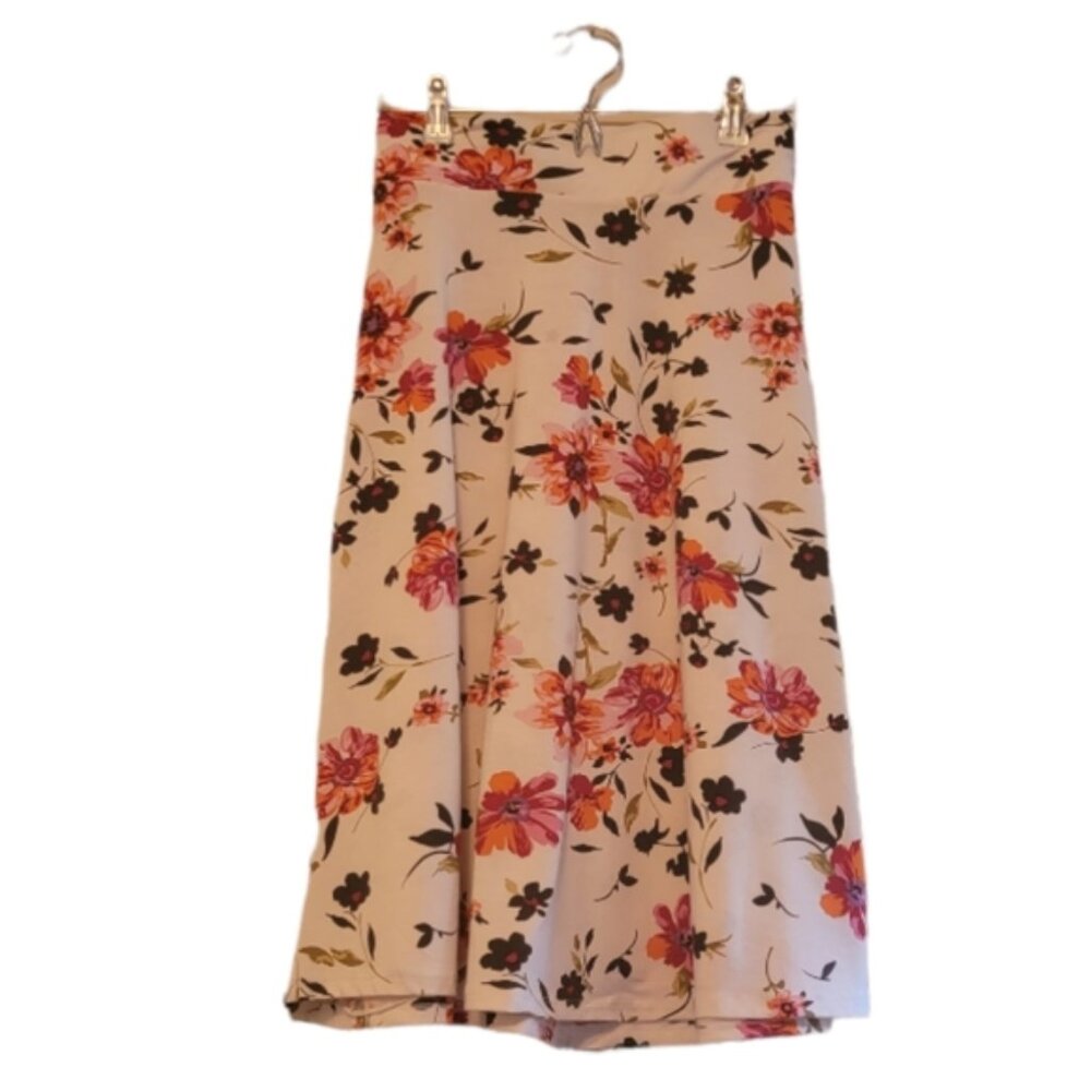 White Magazine Women's Floral Foldover Skirt